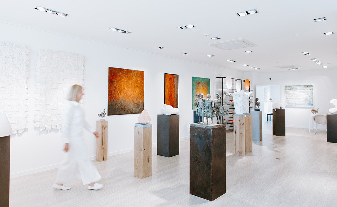 Rots Art Gallery Nieuwpoort interieur Rots Art Gallery Nieuwpoort interieur